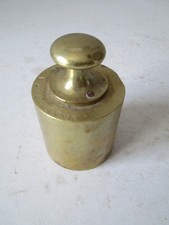 poids en laiton 1 kg ancien