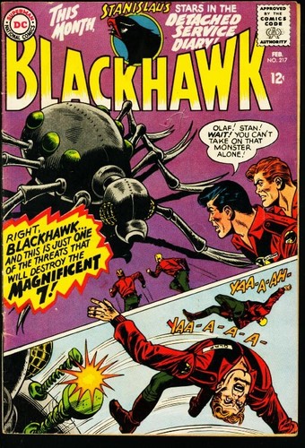 Blackhawk 217 giant - #217-dc-giant, insect