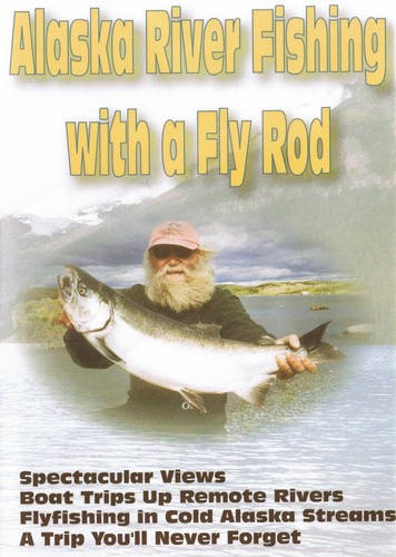 Alaska river fishing with - fishing, fly