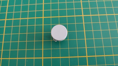 Bouton power gris pièce