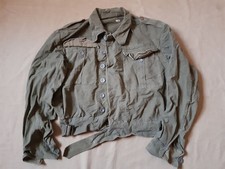 Blouson modèle 1944 toile coton kaki Armée Française guerre Indochine
