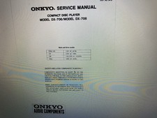 Onkyo Dx-706  Service Manual