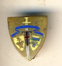 insigne de boutonnière  demi taille Génie et Télégraphistes
