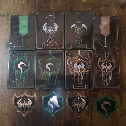 Jeu cartes axe sickle - de,