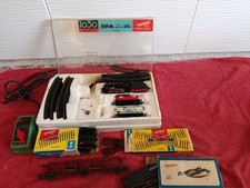 Lot train électrique Fleischmann HO + accessoires Jouef – vintage années 60/70