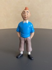 Figurine TINTIN - Pouet Pouet / Année 50/60  - hauteur 17 cm