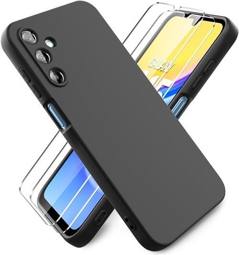 Coque noir verre trempé - ,,