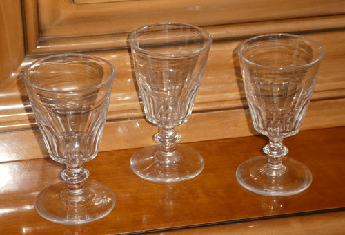 Verres cristal taillé - verres,