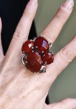 Bague en argent de créateur
