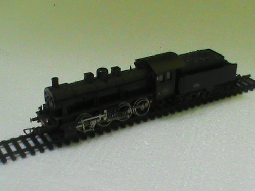 Locomotive vapeur ho - à,