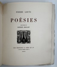 POESIES DE PIERRE LOUYS