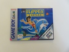 NOTICE MODE D'EMPLOI GAME BOY COLOR FLIPPER ET LOPAKA  EUR