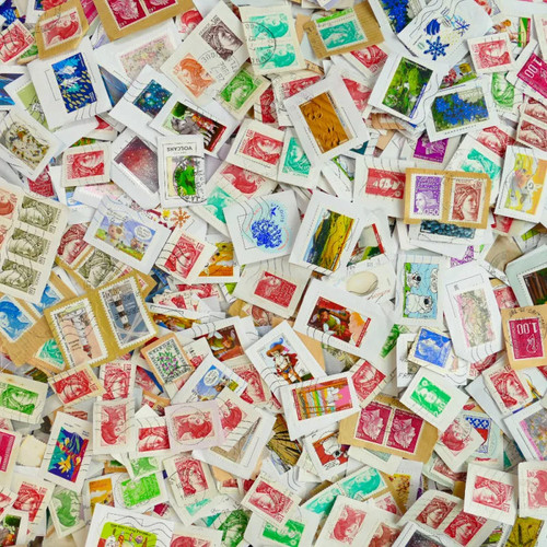 Courrier non trié - , timbres