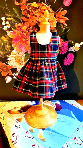 Robe poupee marie francoise - poupee,