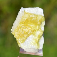 Aragonite Soufre 12 grammes - Favara, Agrigento Province, Sicily, Italie