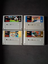 Lot 4 jeux Snes Super Nintendo