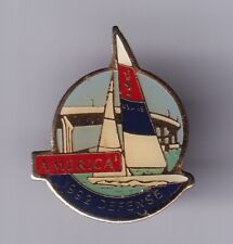 RARE PINS PIN'S .. BATEAU NAVIRE BOAT VOILIER SAIL AMERICA'S CUP DEFENSE 92 ~FR