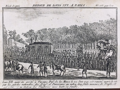 Fuite varennes 1791 - varennes,