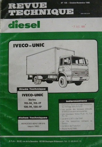 Revue technique diesel 135 - revue,