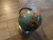 MAPPEMONDE TÔLE - ANCIEN