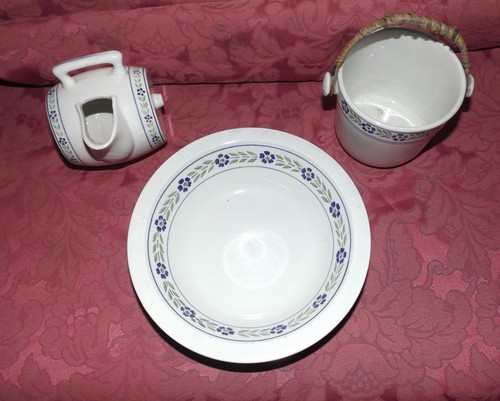 Ensemble toilette faience - ensemble, en