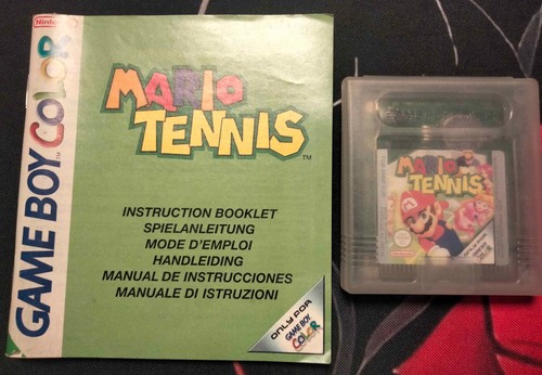 Mario tennis pour game boy - mario,