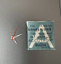 Bulova aiguilles blanches pour  accutron spaceview 214