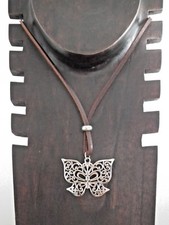 Collier Cuir Marron /