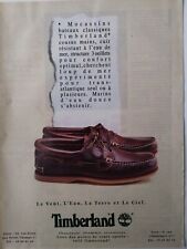 Timberland vintage Print Ad !! " Classic Shoes for Men "