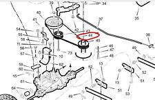 Murray Roues Lecteur Ceinture 10.5hp 10hp 76.2cm Mi Moteur Manuel Boite An 2000