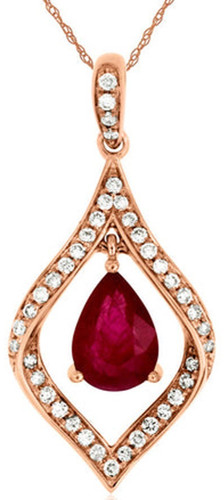 Pendentif diamant naturel - en,