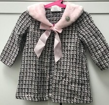 Bonnie Baby Girls Long Coat