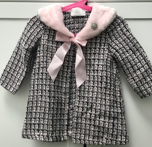 Bonnie baby girls long coat - bonnie,