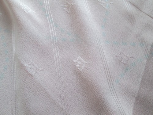 Foulard soie blanc cassé - blanc,