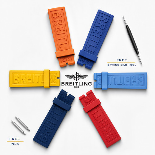 Breitling bracelet caoutchouc - bracelet,