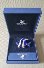 broche SWAROVSKI cristal poisson tropical avec boite d'origine et certificat