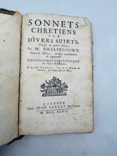 Sonnets chrétiens sur - , divers