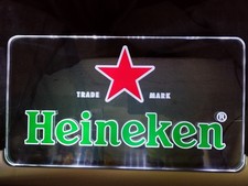 Enseigne lumineuse bière Heineken