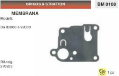 270253 membrane carburateur - 270253,