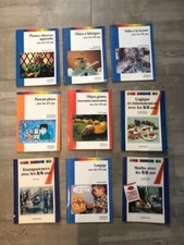 Lot de 9 Livres de pédagogie Nathan maternelle , très bon état
