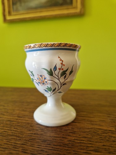 Coquetier faïence gien - faïence, de