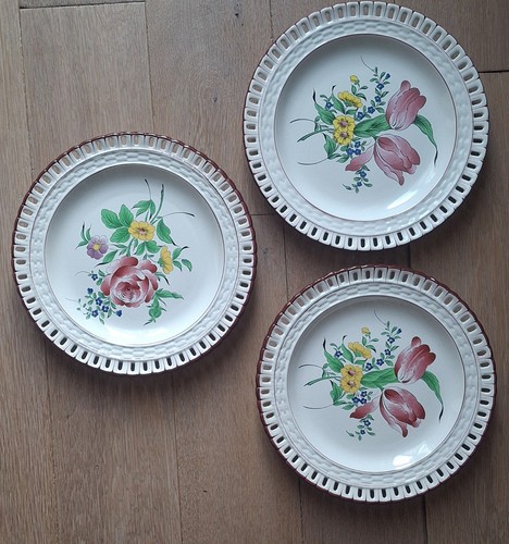Assiettes ajourées en - assiettes,