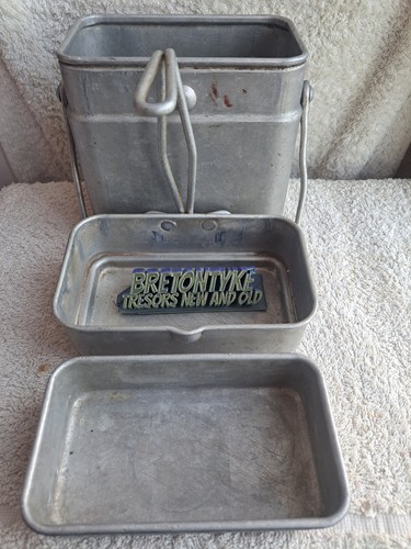 Vintage cantine aluminium - cantine, en