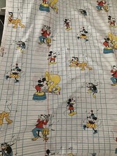 Grand Drap Plat Mickey Minnie Disney CTI Vintage Musique