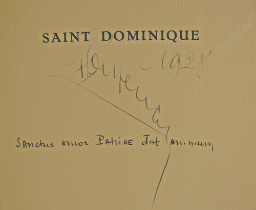 Bernanos saint dominique - –,