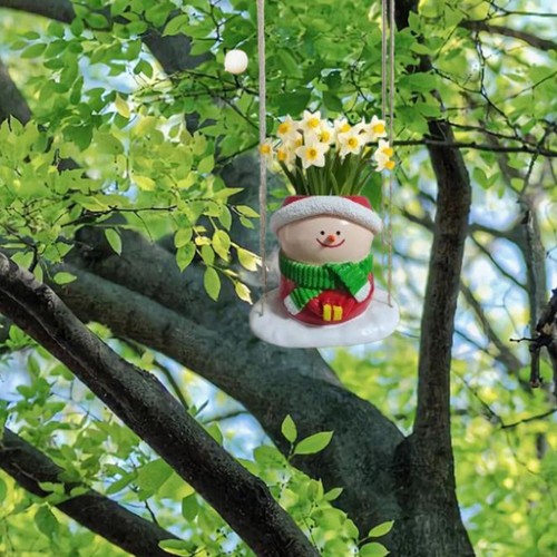 Pot fleurs suspendu - de,