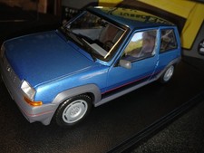 renault super 5 Gt Turbo 1/18 Norev Dans Boite  Vitrine triple 9