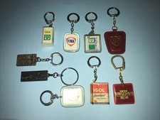 Lot Porte Clé BP Cuir Huile Gina Antar Station Service Igol Peugeot …. Voiture