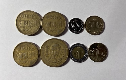 Lot 8 pièces mexique - 🇲🇽,