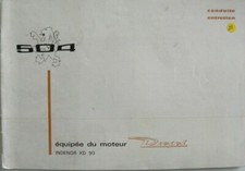 manuel d'entretien PEUGEOT 504